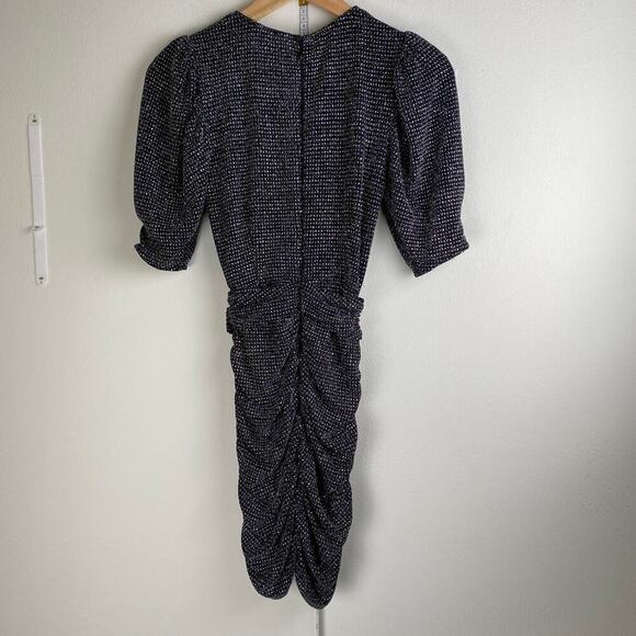 FOR LOVE & LEMONS Margaux Dress Size S Metallic Black Sparkle Bodycon Party Fun - Picture 11 of 16